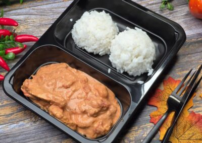 Kuřecí Tikka Masala s rýží